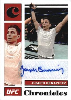 2021 Panini Chronicles UFC - Chronicles Signatures #CS-JBV Joseph Benavidez Front