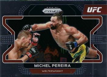 2022 Panini Prizm UFC #18 Michel Pereira Front