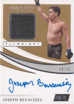 2021 Panini Immaculate Collection UFC - Memorabilia Autographs #MA-JBV Joseph Benavidez Front