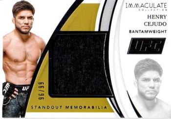 2021 Panini Immaculate Collection UFC - Standout Memorabilia #SM-HCJ Henry Cejudo Front