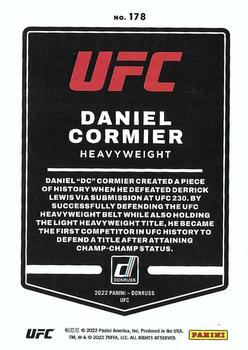2022 Donruss UFC #178 Daniel Cormier Back