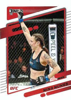 2022 Donruss UFC #191 Nina Nunes Front