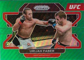 2022 Panini Prizm UFC - Green #42 Urijah Faber Front