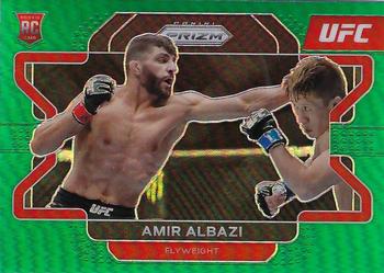 2022 Panini Prizm UFC - Green #75 Amir Albazi Front