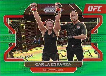 2022 Panini Prizm UFC - Green #77 Carla Esparza Front