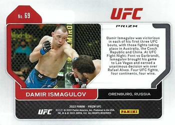 2022 Panini Prizm UFC - Hyper #69 Damir Ismagulov Back