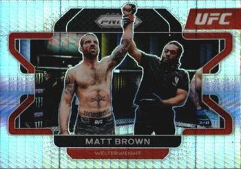 2022 Panini Prizm UFC - Hyper #76 Matt Brown Front