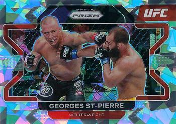 2022 Panini Prizm UFC - Ice #61 Georges St-Pierre Front
