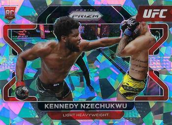 2022 Panini Prizm UFC - Ice #74 Kennedy Nzechukwu Front