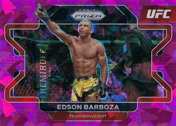 2022 Panini Prizm UFC - Pink Ice #31 Edson Barboza Front