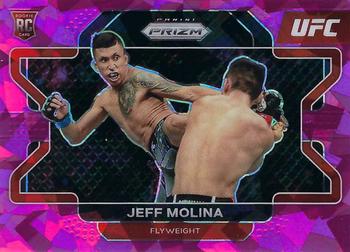 2022 Panini Prizm UFC - Pink Ice #53 Jeff Molina Front