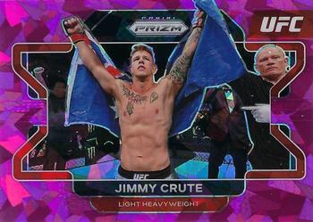 2022 Panini Prizm UFC - Pink Ice #73 Jimmy Crute Front