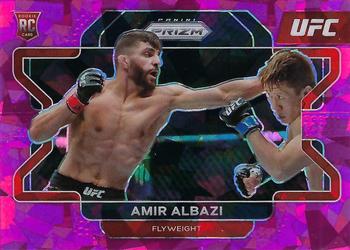 2022 Panini Prizm UFC - Pink Ice #75 Amir Albazi Front