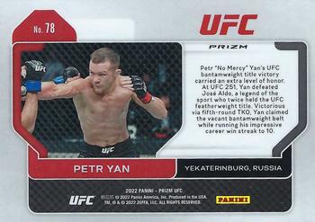2022 Panini Prizm UFC - Pink Ice #78 Petr Yan Back
