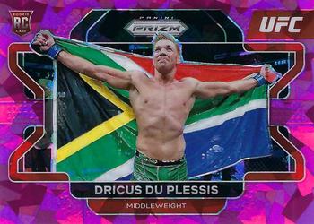2022 Panini Prizm UFC - Pink Ice #92 Dricus du Plessis  Front