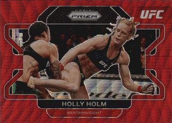 2022 Panini Prizm UFC - Ruby Wave #3 Holly Holm Front