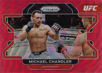 2022 Panini Prizm UFC - Ruby Wave #8 Michael Chandler Front
