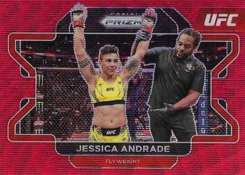 2022 Panini Prizm UFC - Ruby Wave #63 Jessica Andrade Front