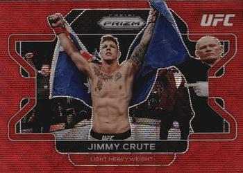 2022 Panini Prizm UFC - Ruby Wave #73 Jimmy Crute Front