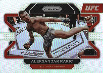 2022 Panini Prizm UFC - Silver #15 Aleksandar Rakic Front