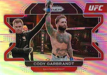2022 Panini Prizm UFC - Silver #29 Cody Garbrandt Front