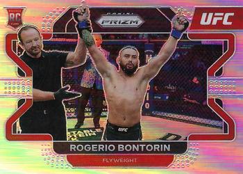 2022 Panini Prizm UFC - Silver #30 Rogerio Bontorin Front