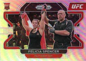 2022 Panini Prizm UFC - Silver #41 Felicia Spencer Front