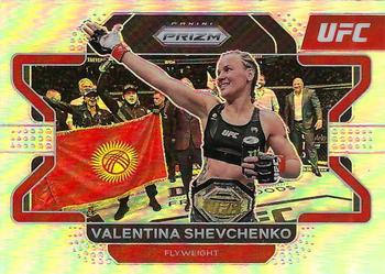 2022 Panini Prizm UFC - Silver #52 Valentina Shevchenko Front