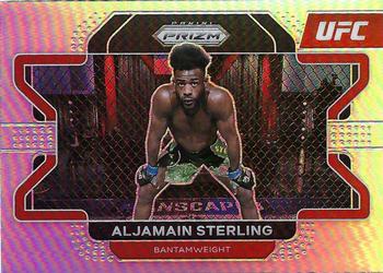 2022 Panini Prizm UFC - Silver #55 Aljamain Sterling Front