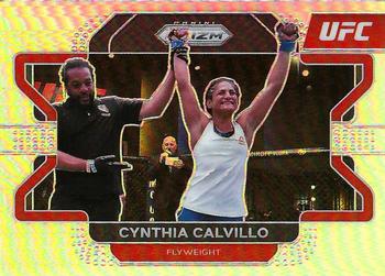 2022 Panini Prizm UFC - Silver #59 Cynthia Calvillo Front