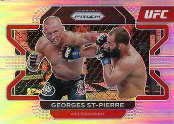 2022 Panini Prizm UFC - Silver #61 Georges St-Pierre Front
