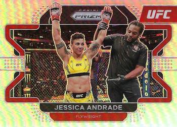2022 Panini Prizm UFC - Silver #63 Jessica Andrade Front