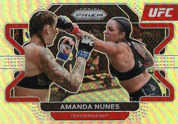 2022 Panini Prizm UFC - Silver #65 Amanda Nunes Front
