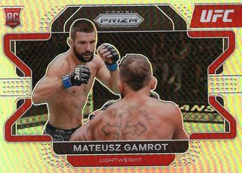 2022 Panini Prizm UFC - Silver #66 Mateusz Gamrot Front