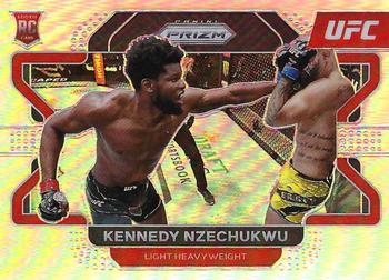 2022 Panini Prizm UFC - Silver #74 Kennedy Nzechukwu Front