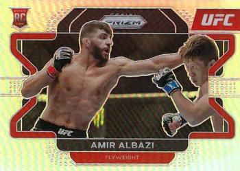 2022 Panini Prizm UFC - Silver #75 Amir Albazi Front
