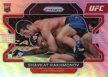 2022 Panini Prizm UFC - Silver #80 Shavkat Rakhmonov Front