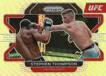 2022 Panini Prizm UFC - Silver #90 Stephen Thompson Front