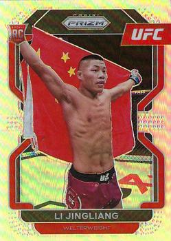2022 Panini Prizm UFC - Silver #118 Li Jingliang Front