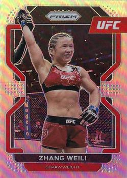 2022 Panini Prizm UFC - Silver #122 Zhang Weili Front