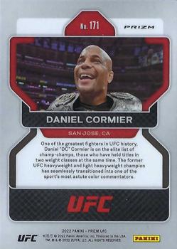2022 Panini Prizm UFC - Silver #171 Daniel Cormier Back