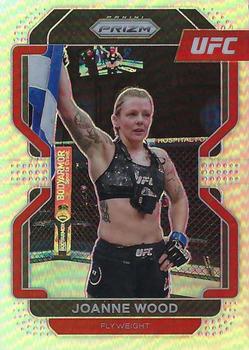 2022 Panini Prizm UFC - Silver #195 Joanne Wood Front