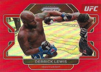 2022 Panini Prizm UFC - Red Prizms #1 Derrick Lewis Front