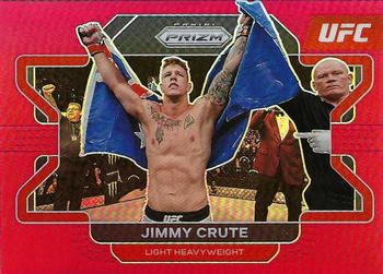 2022 Panini Prizm UFC - Red Prizms #73 Jimmy Crute Front