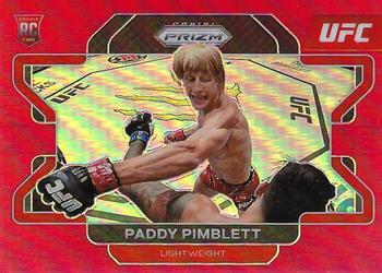 2022 Panini Prizm UFC - Red Prizms #88 Paddy Pimblett Front