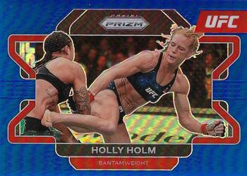2022 Panini Prizm UFC - Blue Prizms #3 Holly Holm Front
