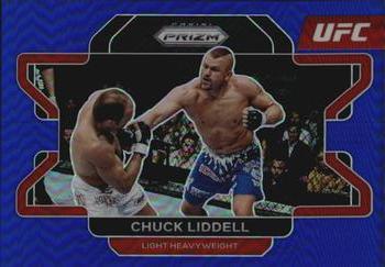 2022 Panini Prizm UFC - Blue Prizms #9 Chuck Liddell Front