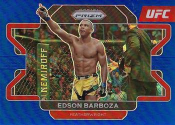 2022 Panini Prizm UFC - Blue Prizms #31 Edson Barboza Front