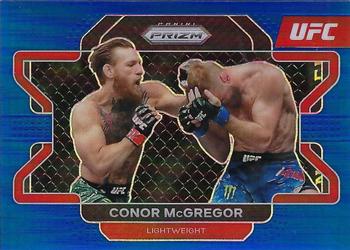 2022 Panini Prizm UFC - Blue Prizms #39 Conor McGregor Front