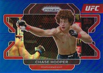 2022 Panini Prizm UFC - Blue Prizms #97 Chase Hooper Front